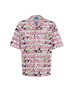 Хлопковая рубашка Hugo blue