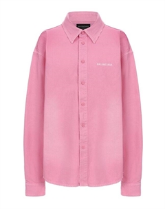Джинсовая рубашка Balenciaga