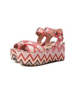 Текстильные босоножки Missoni