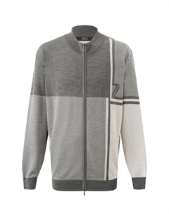 Кардиган из шерсти и шелка Zilli