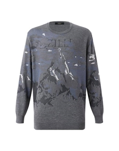 Джемпер из шерсти и шелка Zilli