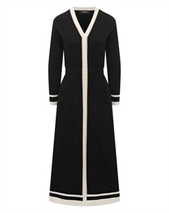 Платье из шелка и вискозы Freeage