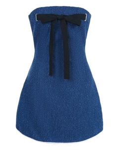 Джинсовое платье Msgm