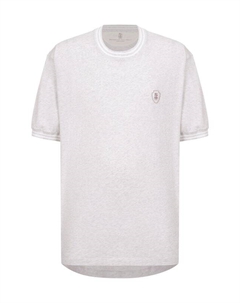 Хлопковая футболка Brunello cucinelli