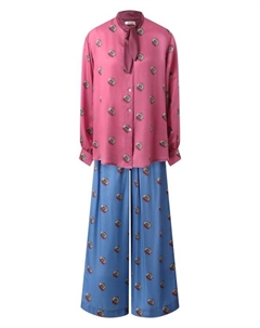 Пижама из хлопка и шелка Any wowzers