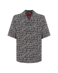 Рубашка из вискозы Hugo