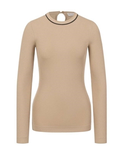 Хлопковый лонгслив Brunello cucinelli