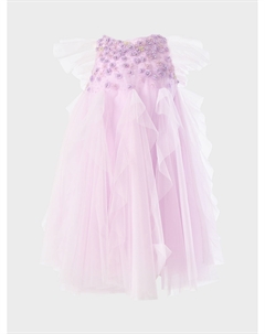 Платье с пайетками и стразами Maison ava