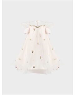 Платье с цветочной вышивкой Maison ava