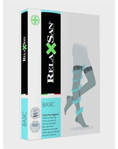 Чулки Stay-up 140 на резинке, телесный цвет Relaxsan