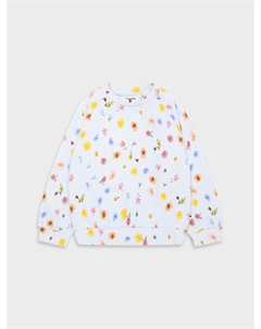 Свитшот с цветочным принтом, голубой Molo