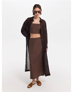 Туника из 100% льна Love republic