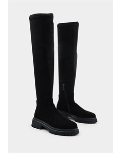 Сапоги из натуральной замши Mario berlucci