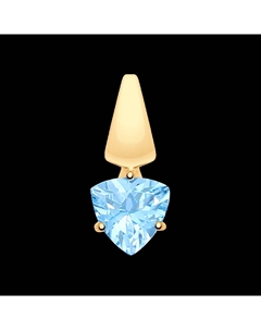 Подвеска из золота с топазом Sokolov