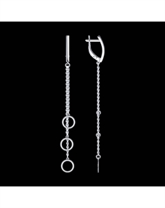 Серьги из серебра Sokolov