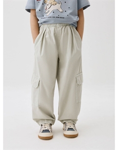 Хлопковые брюки карго для девочек Sela