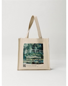 Шоппер с AR-принтом по мотивам картины Клода Моне Sela