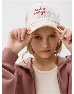 Бейсболка с вышивкой для девочек Sela