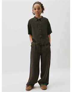 Широкие брюки из вискозы для девочек Sela