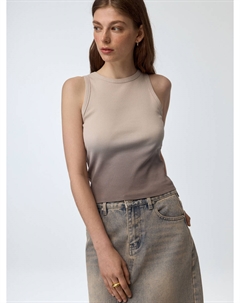 Укороченный топ с кислотной стиркой Sela