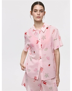 Пляжная рубашка с коротким рукавом Sela