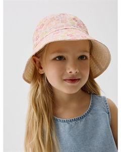 Хлопковая панама с принтом для девочек Sela