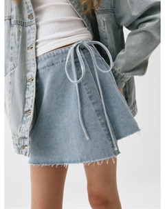 Джинсовая юбка-шорты для девочек Sela