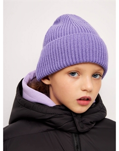 Шапка-бини из смесовой шерсти для девочек Sela