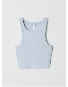 Укороченный топ в рубчик для девочек Sela