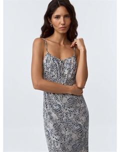 Платье макси на бретелях Sela