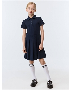 Школьное платье с юбкой в складку для девочек Sela