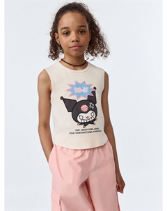 Топ с принтом Kuromi для девочек Sela