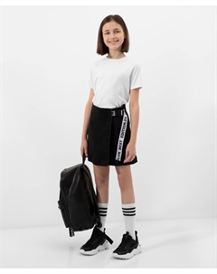 Юбка джинсовая черная Gulliver