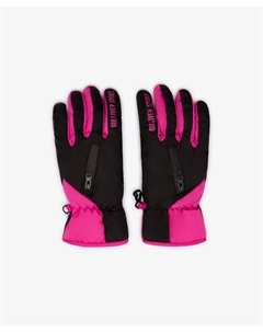 Перчатки для девочки из плащовки с принтом Gulliver