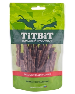 Лакомство для собак Фрикасе из телятины 0,07 кг Titbit