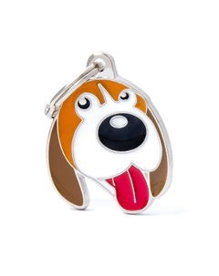 Брелок friends Бигль цветной My family