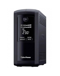 ИБП CyberPower VP700EILCD Line-interactive 700VA/390W (IEC C13 x6, RJ11/RJ45, USB-порт, 260x227x100(мм), 5,14кг) Cyberpower