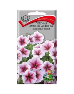 Семена Петуния Ампельная «Опера Малиновые жилки» Поиск