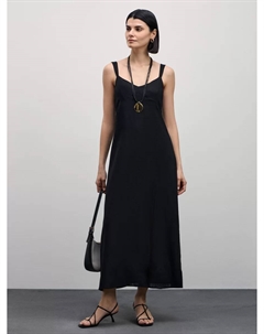 Сарафан с разрезом изо льна Zarina