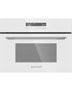 Духовой шкаф электрический MEFERI Microwave MEO608WH, белый/нержавеющая сталь Meferi