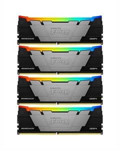 Оперативная память Fury Renegade KF436C16RB12AK4/64 DDR4 - 4x 16ГБ 3600МГц, DIMM, Ret Kingston