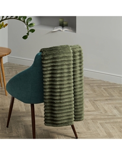 Плед Soft strip, зеленый Cozyhome