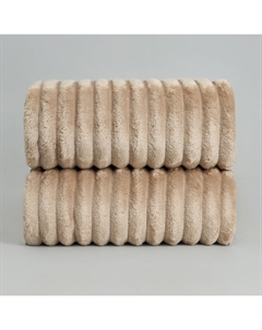 Плед Soft strip, серо-бежевый Cozyhome