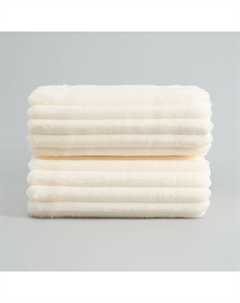 Плед Soft strip, молоко Cozyhome