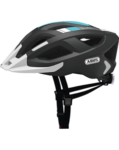 Шлем Aduro 2.0 с LED фонариком и светоотр элемент, с регулир.,14 отв, сетка от насекомых, серый, 05-0072548 (Размер: L (58-62см) цвет:серый) Abus