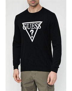 Свитшот с логотипом бренда Guess