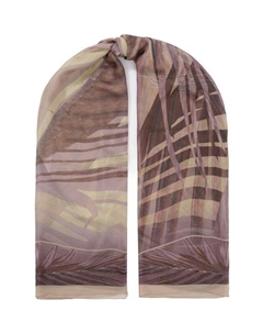 Шелковый платок с принтом Eleganzza