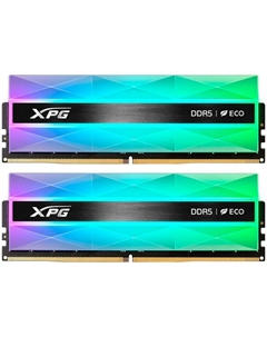 Оперативная память Adata DDR5 32GB (2x16GB) 6000MHz Lancer Neon RGB (AX5U6000C3016G-DCLANRSG)