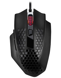 Проводная игровая мышь Redragon Bomber, черный, 7 кнопок, 12400 dpi, легкая (71277)