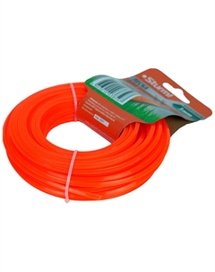 Леска для триммера GT3535-3.0-4-15, d=3.0 мм, l=15 м, КВАДРАТ, оранж. (КАРТОН) Sturm!